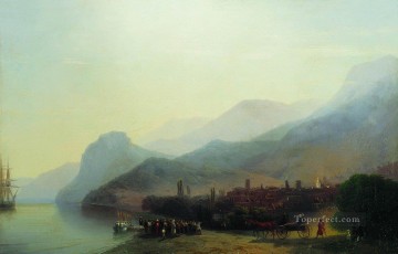 alushta 1878 Romantic Ivan Aivazovsky Russian Oil Paintings